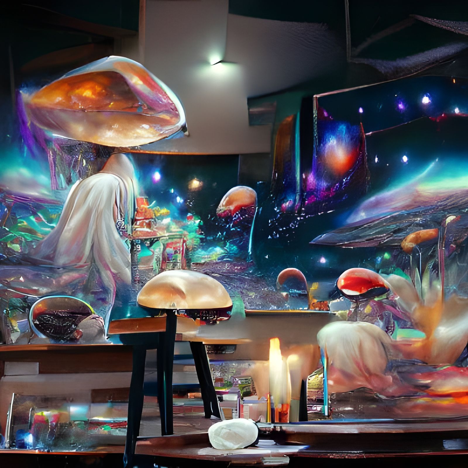 Night cafe 🍄 2.0
