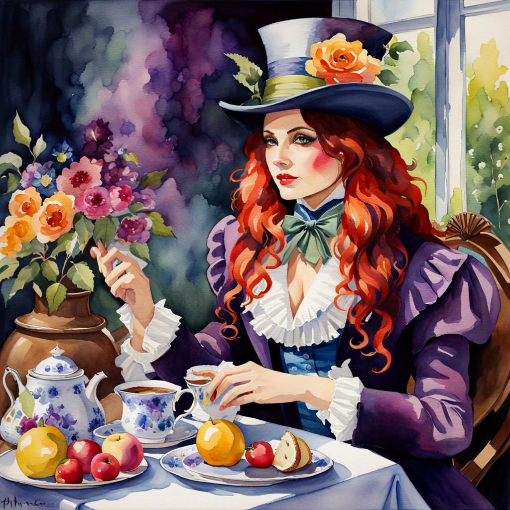 Mad Hatter - AI Generated Artwork - NightCafe Creator