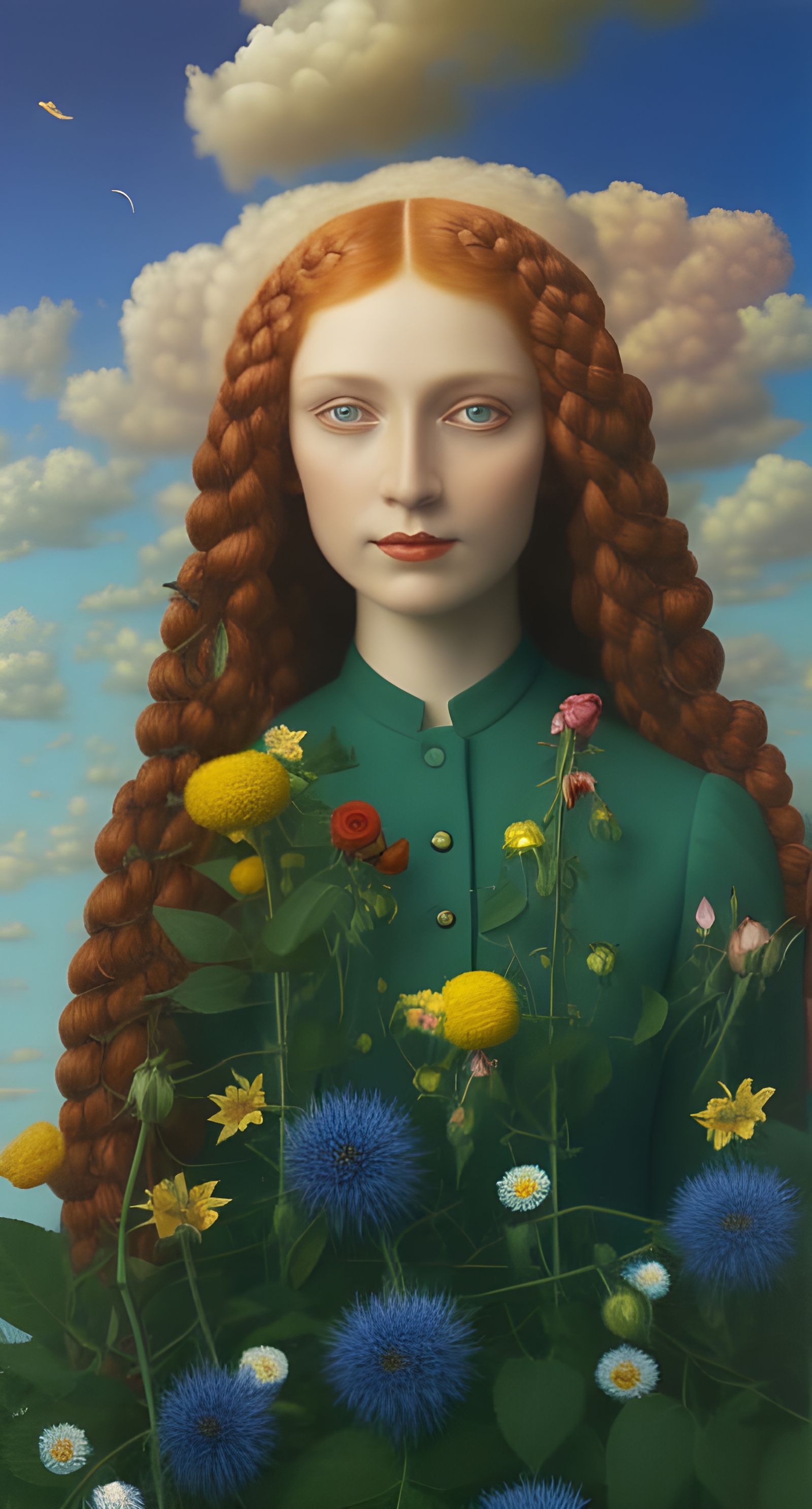 Midsummer Lizzie Riches, Mark Ryden, Henri Rousseau, hyperdetailed ...