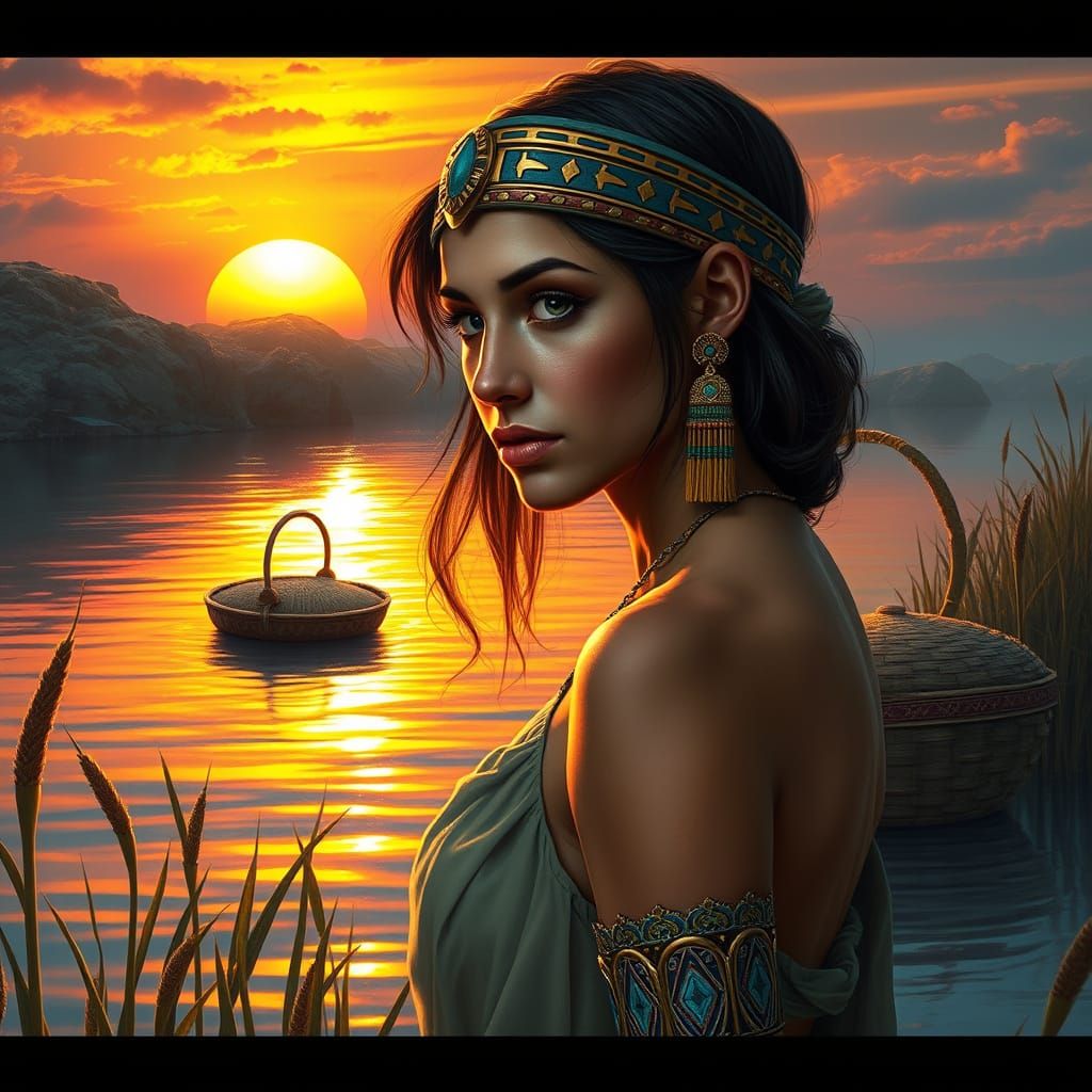 Princess And Baby Moses 2