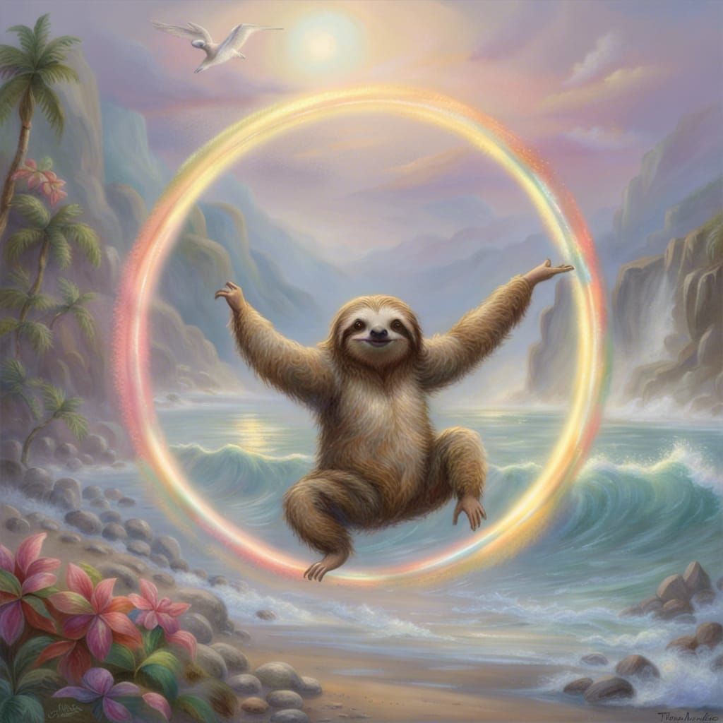 Mystical Aura Sloth