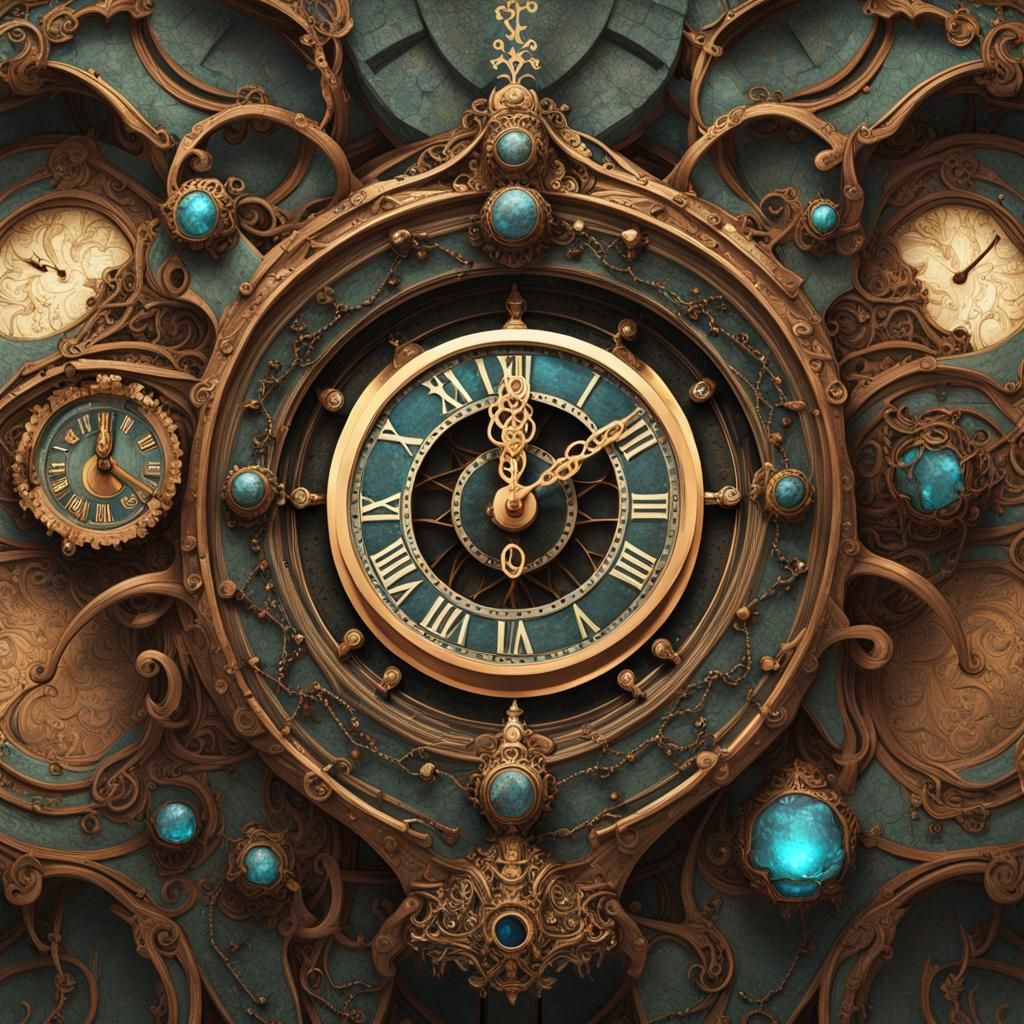 Cycles of Time - AI Generated Artwork - NightCafe Creator