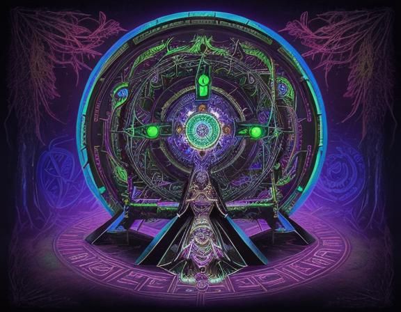 Pagan dream machine - Entheogenic - AI Generated Artwork - NightCafe ...