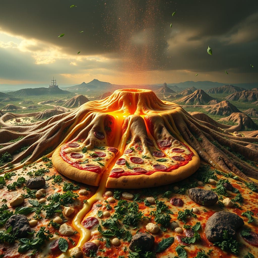 Pizza paradise - will there be enough cheese?  by @Dean