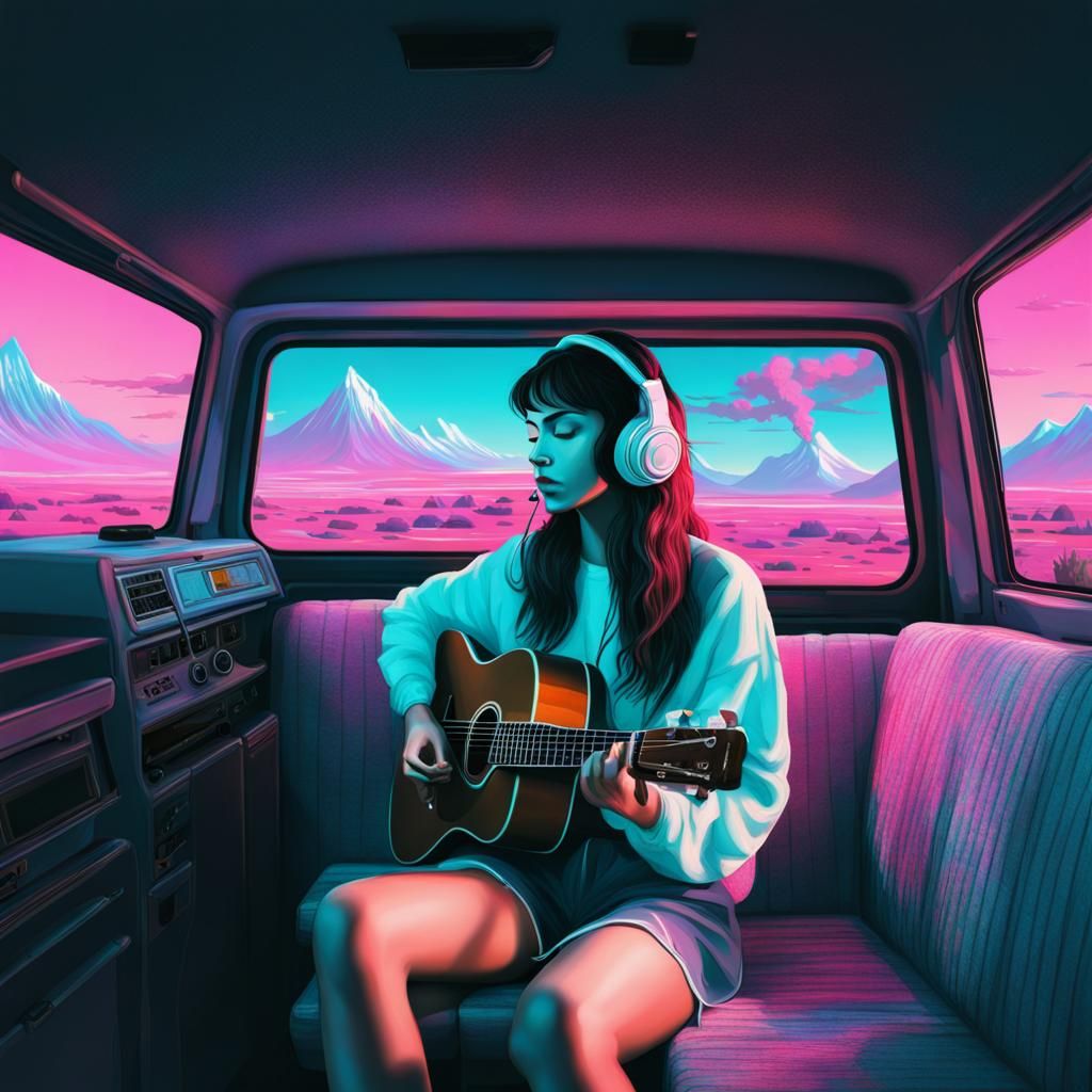 jam van, Vaporwave Aesthetic  by @KaHeath