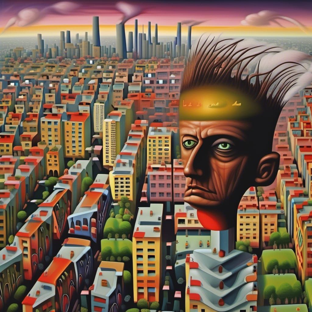 City Melted Mind