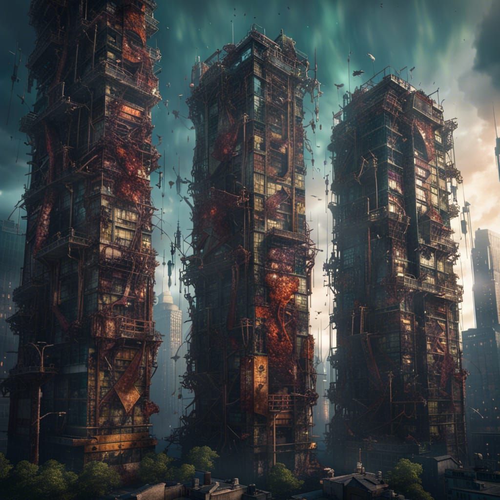 Skyscrapers  by @Michael Johnson