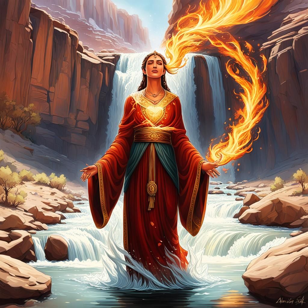 For that which is given endlessly flows in a river that spri...