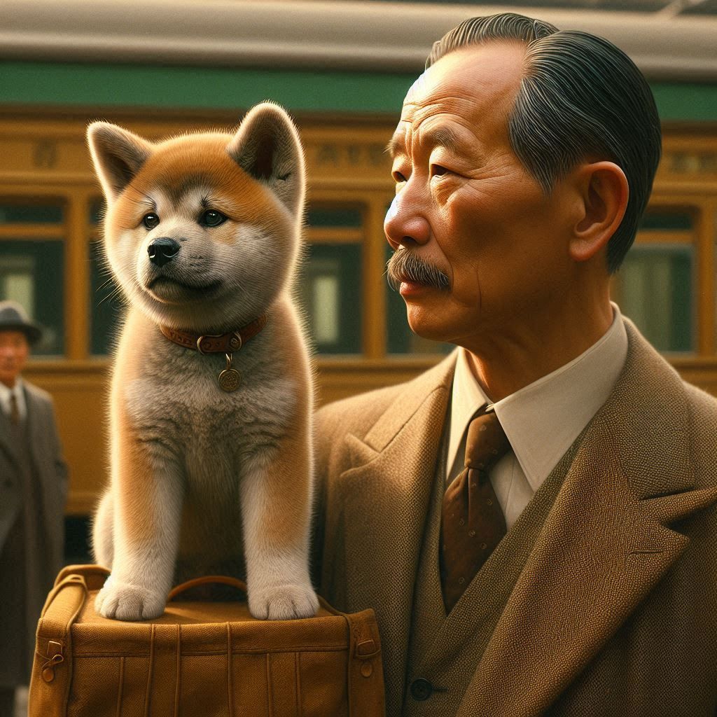 Hachiko the Akita