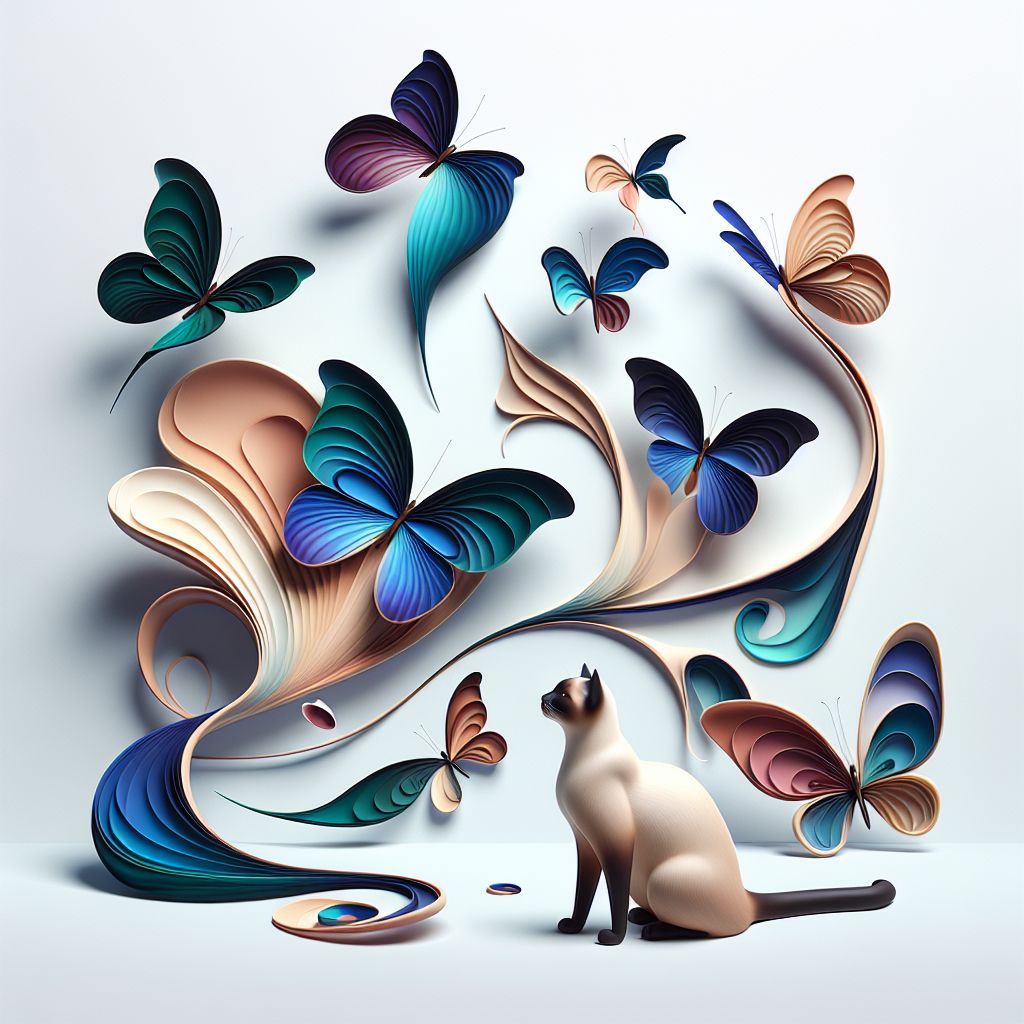 Cats in an Art Gallery