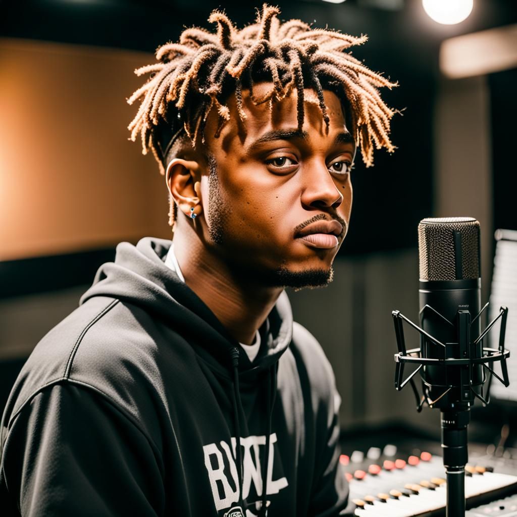 Juice WRLD, studio recording session
