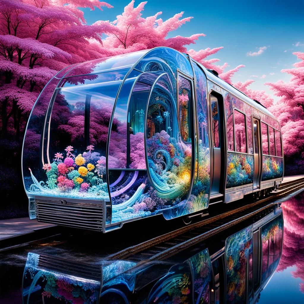 dream train  by @The Nights Sky