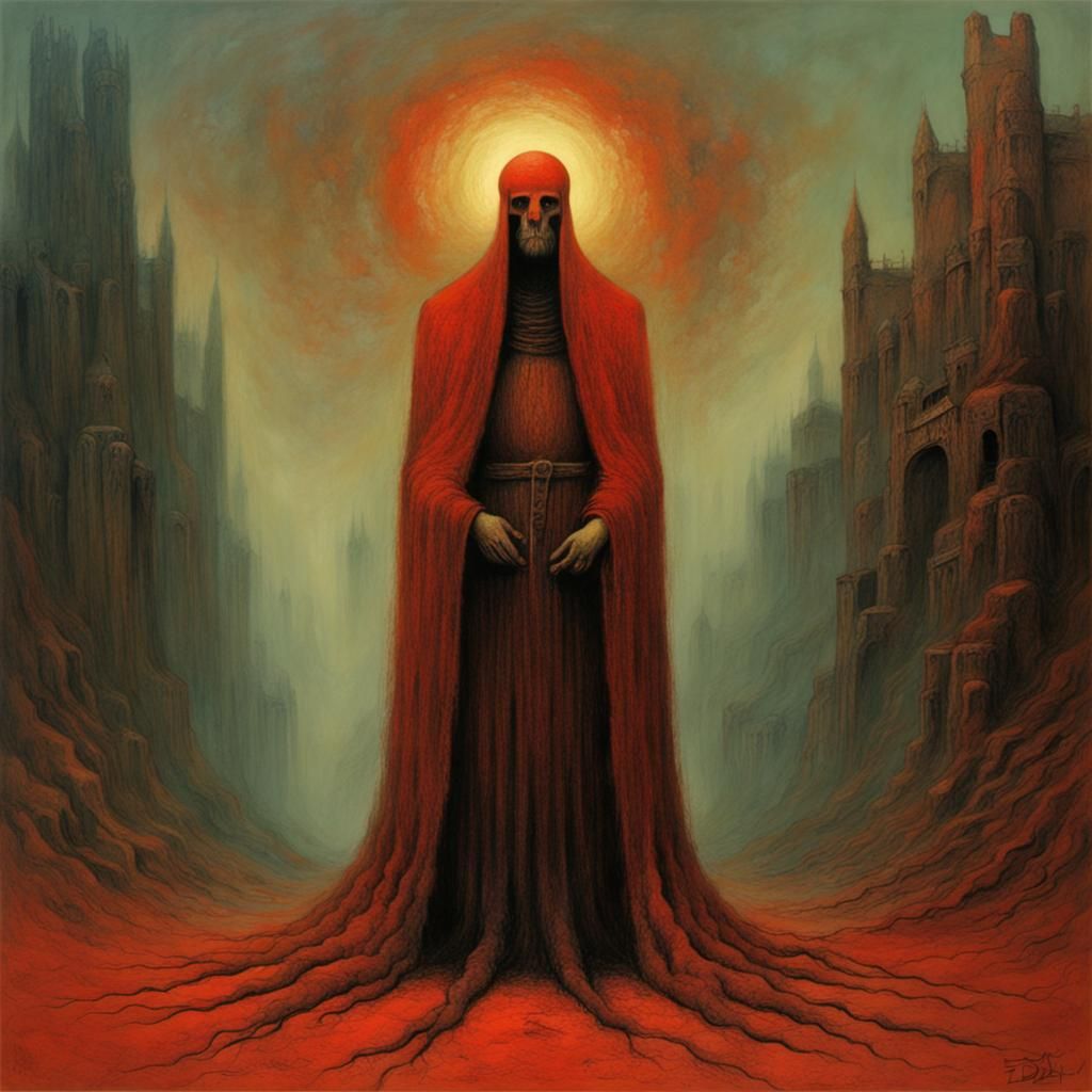 Erik the Red (by Zdzislaw Beksinski )