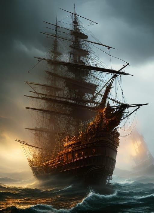 Pirate ship  by @Zipy