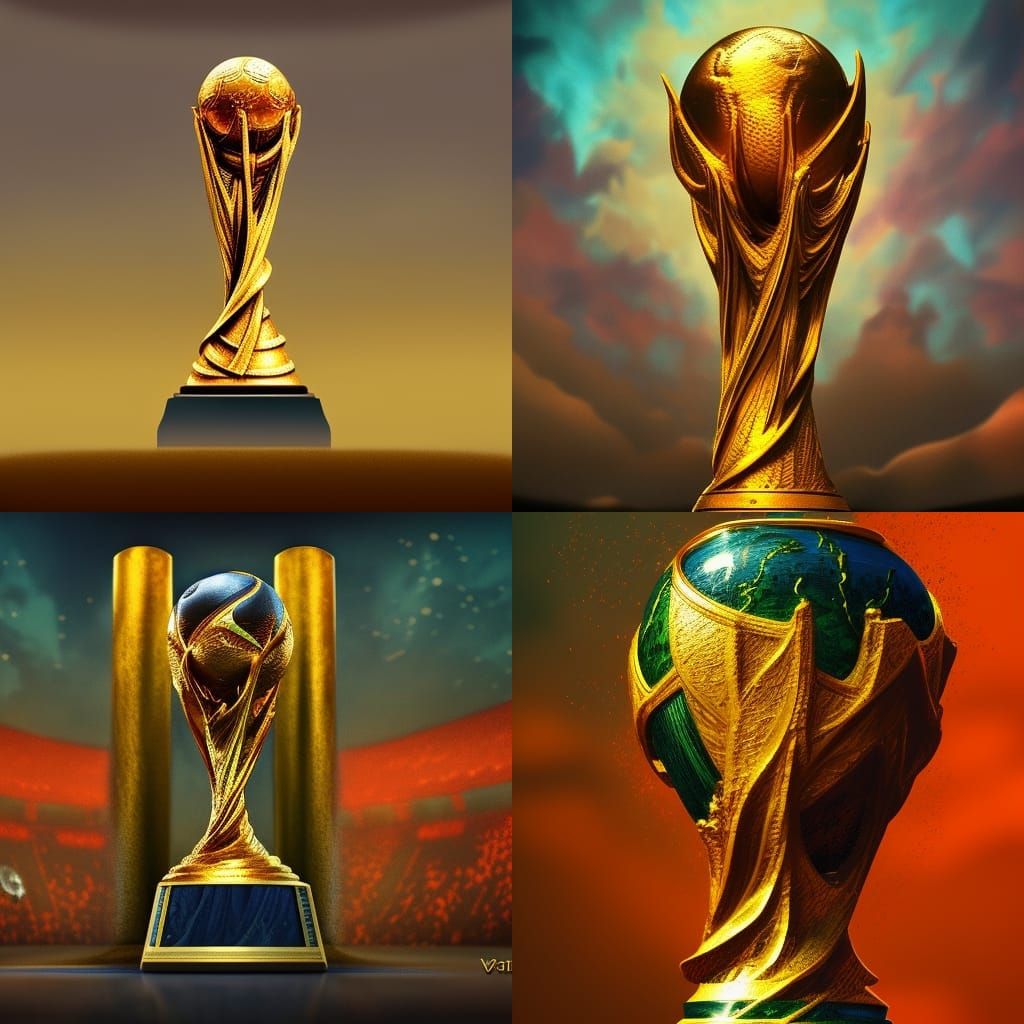 UEFA Champions League Trophy - AI Generated Artwork - NightCafe Creator