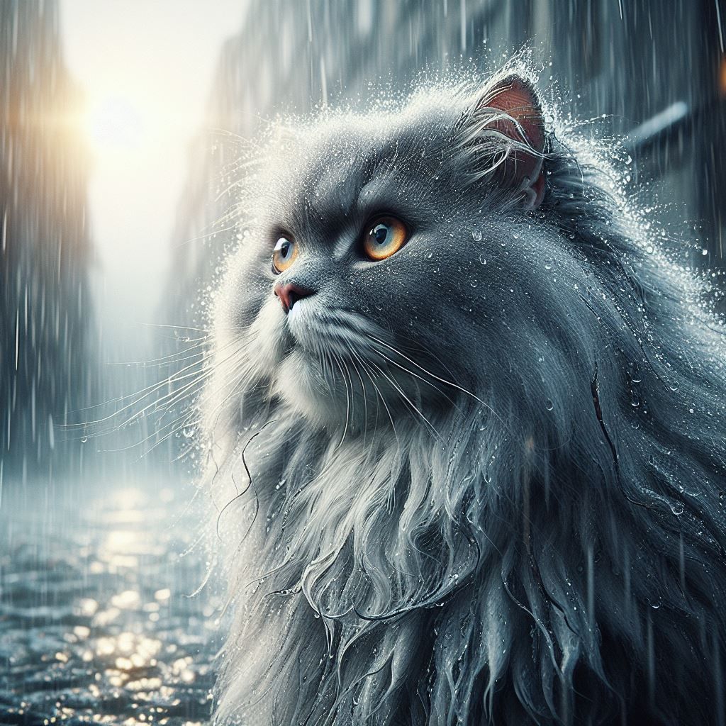 Winner of a Community No Theme Challenge - Persian Cat in th...