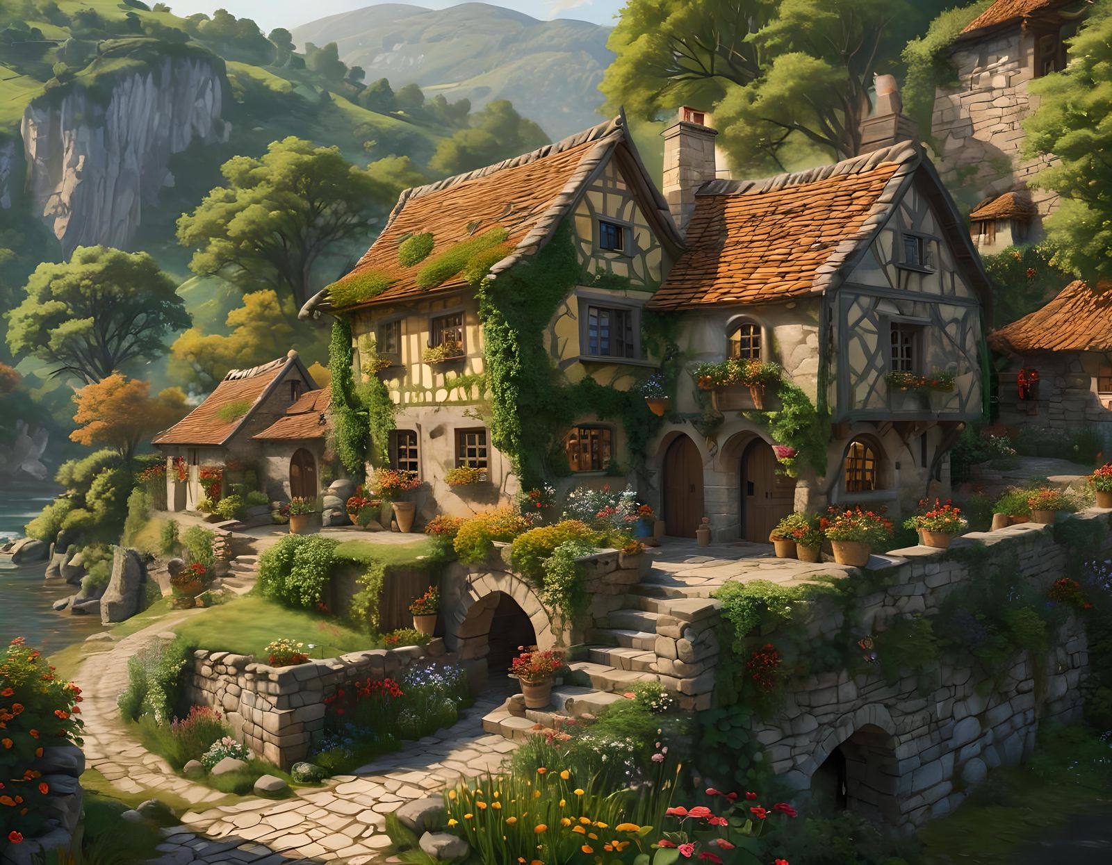 The Ivy Hearth Tavern  by @MankaS