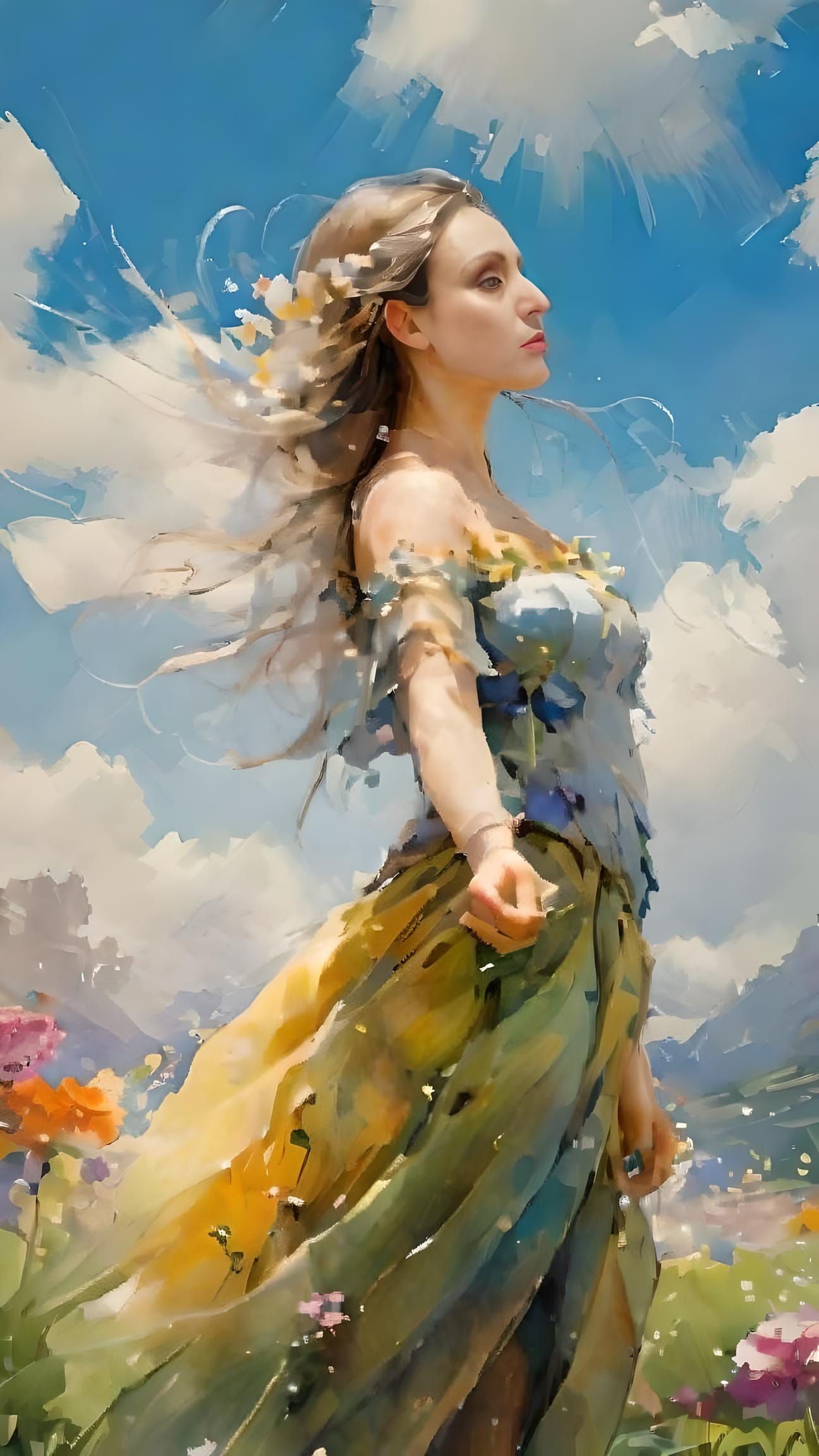 Ismene on a Grecian Hillside