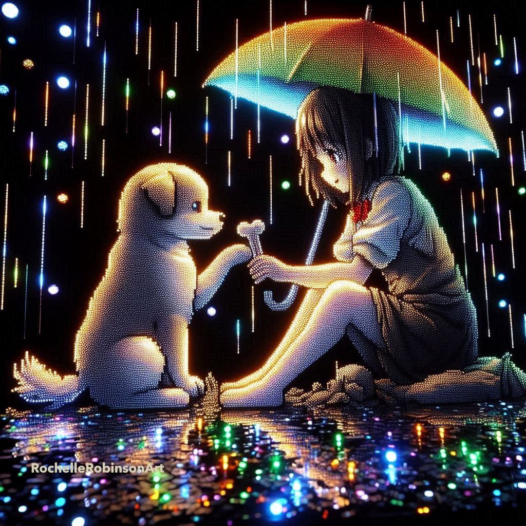 Girl and A Dog - Anime I
