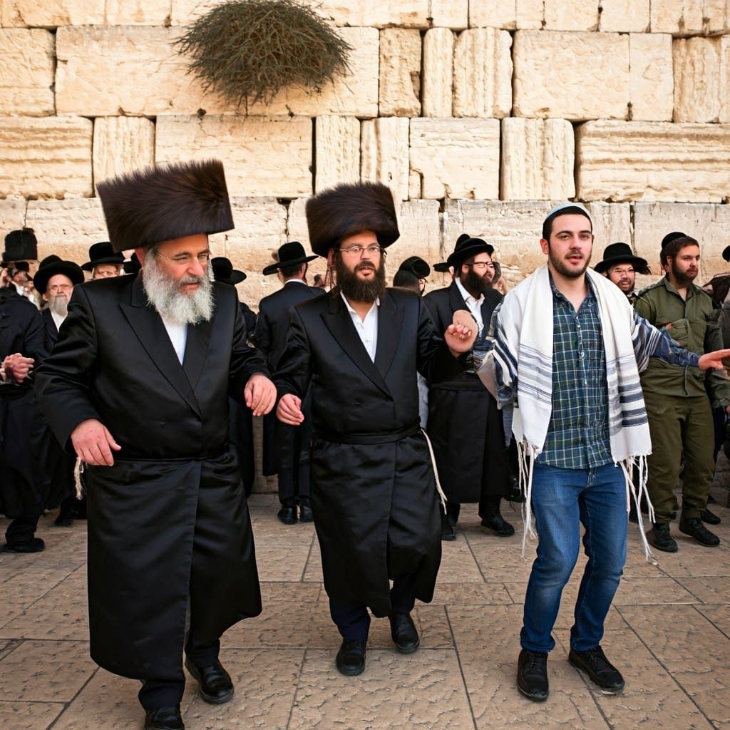 Jewish Unity at the Western Wall