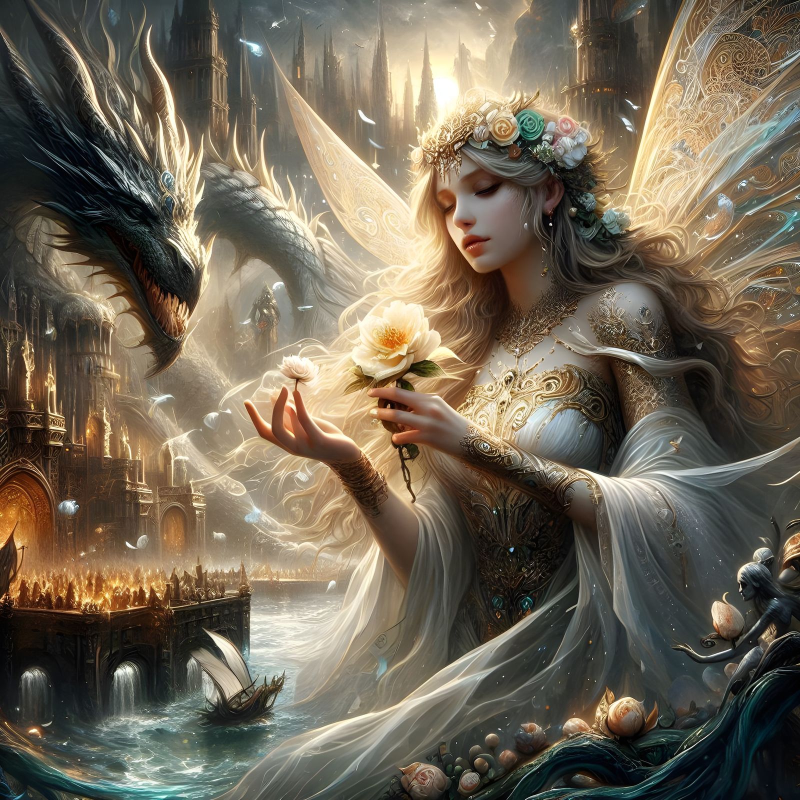 Dragon in the Fairy City