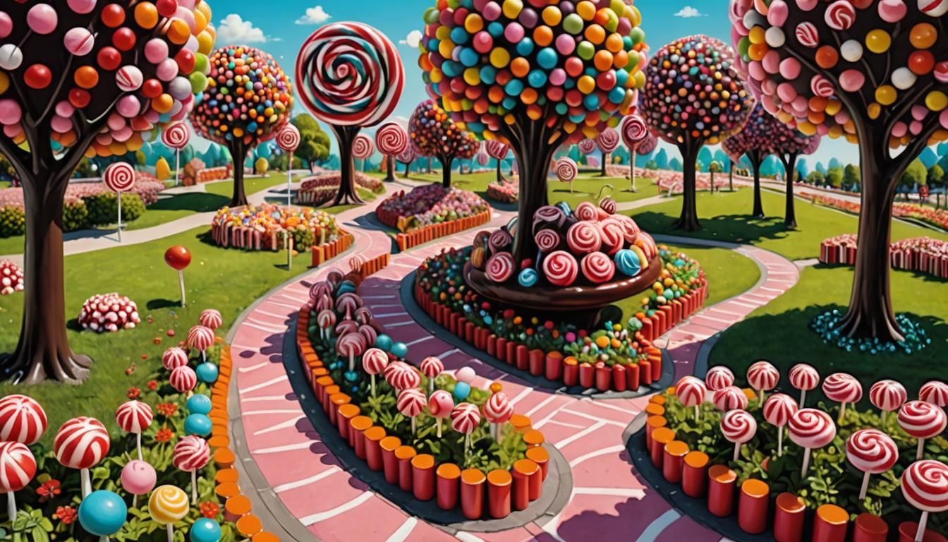 Candyland Dreams  by @virtuadept