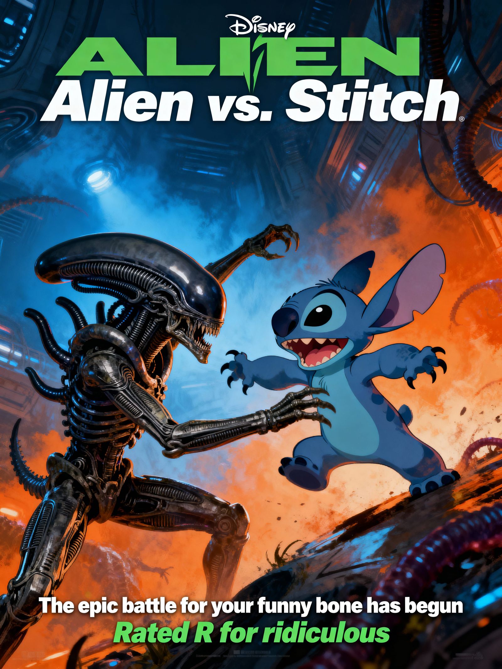 COMING SOON: Lilo vs. Predator. Cuteness vs. Power.  by @DB_Story