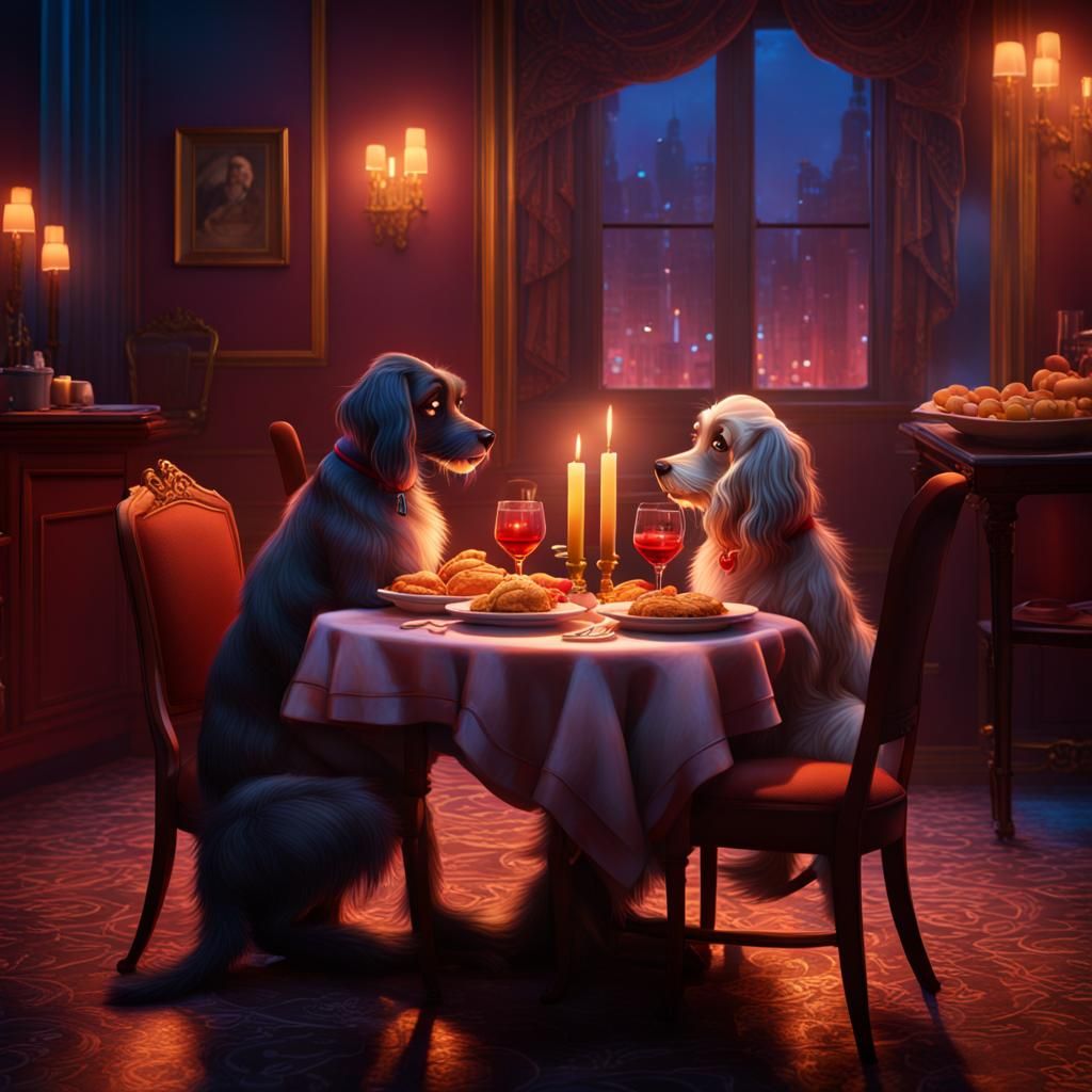 Lady and the tramp ...  by @m a