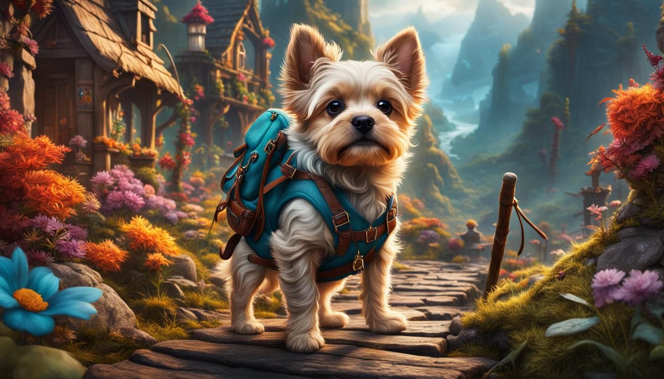 Puppy Adventure   by @Charlotte