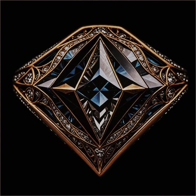 faceted onyx gemstone jewelry displayed on black velvet