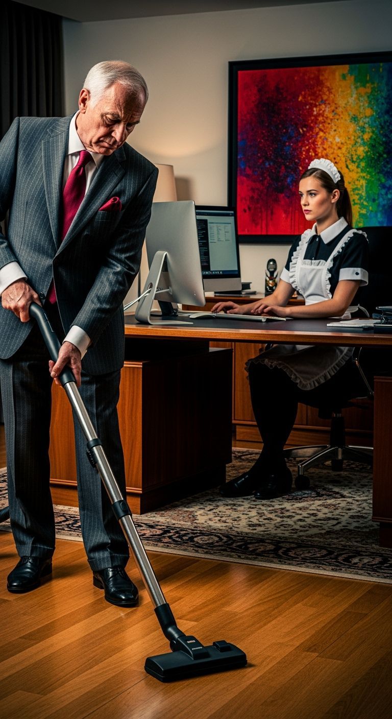 Know Your Staff's Ability: Young Maid Knows More About Computer Than Old Boss!  by @paulie