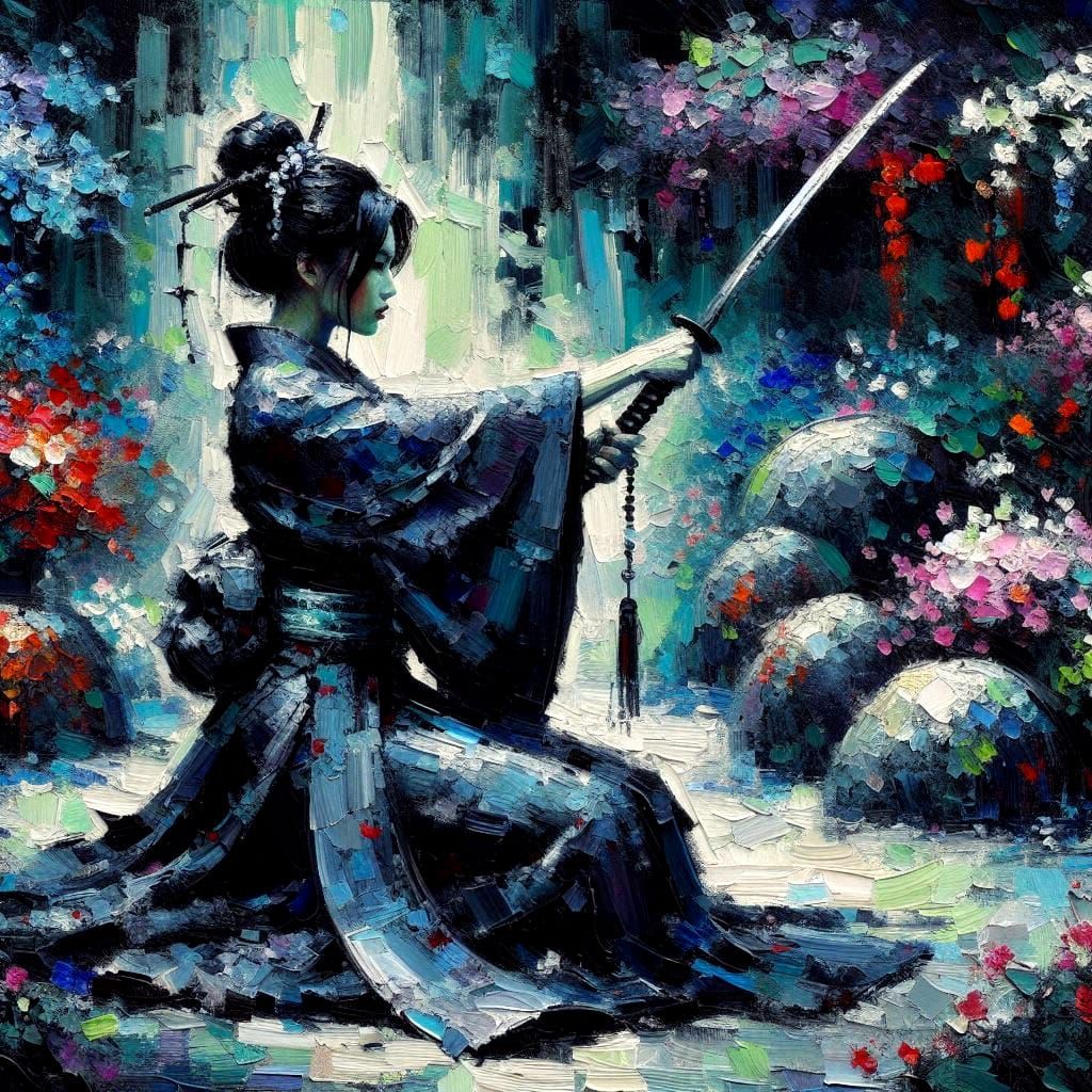 Japanese Swordswoman