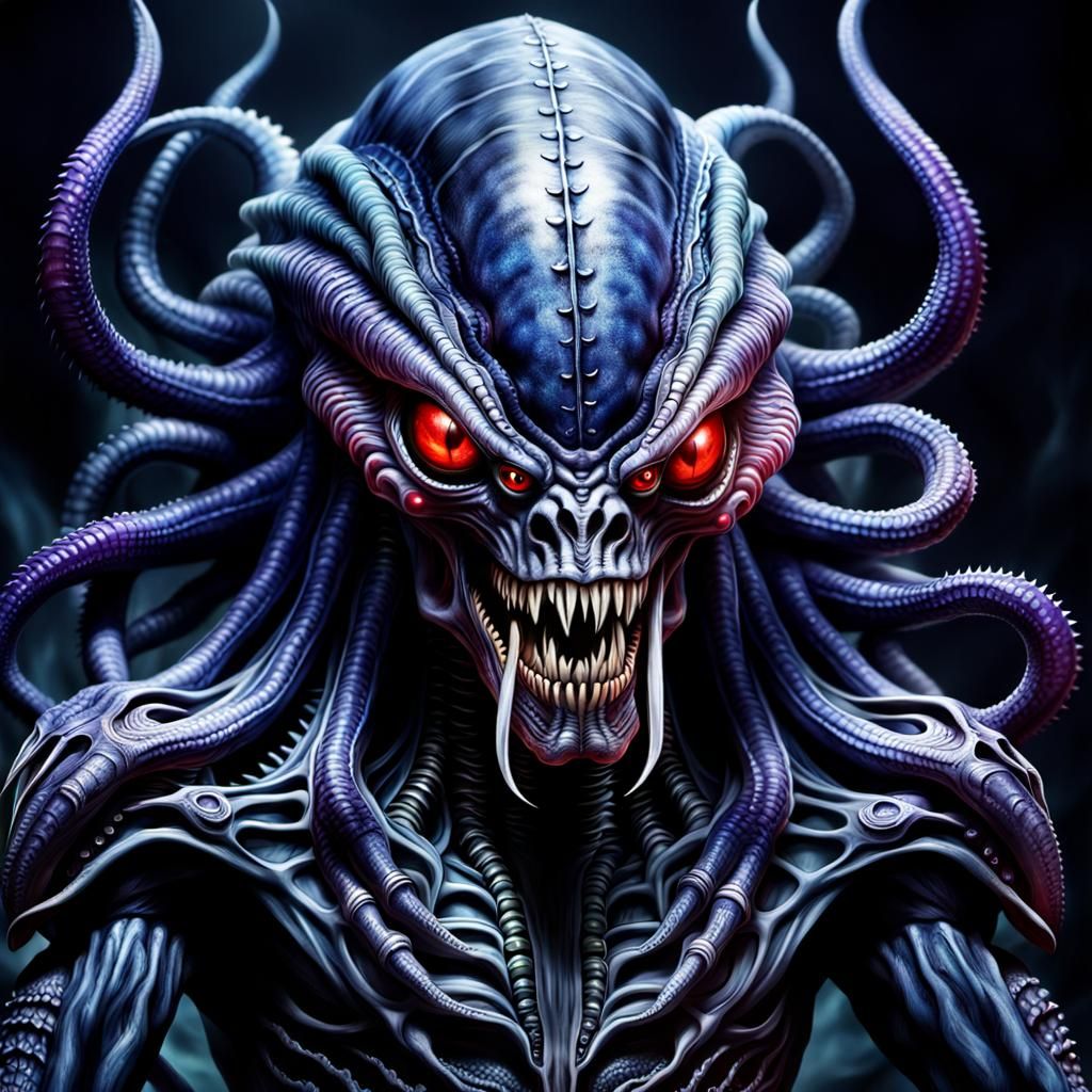 terrifying alien