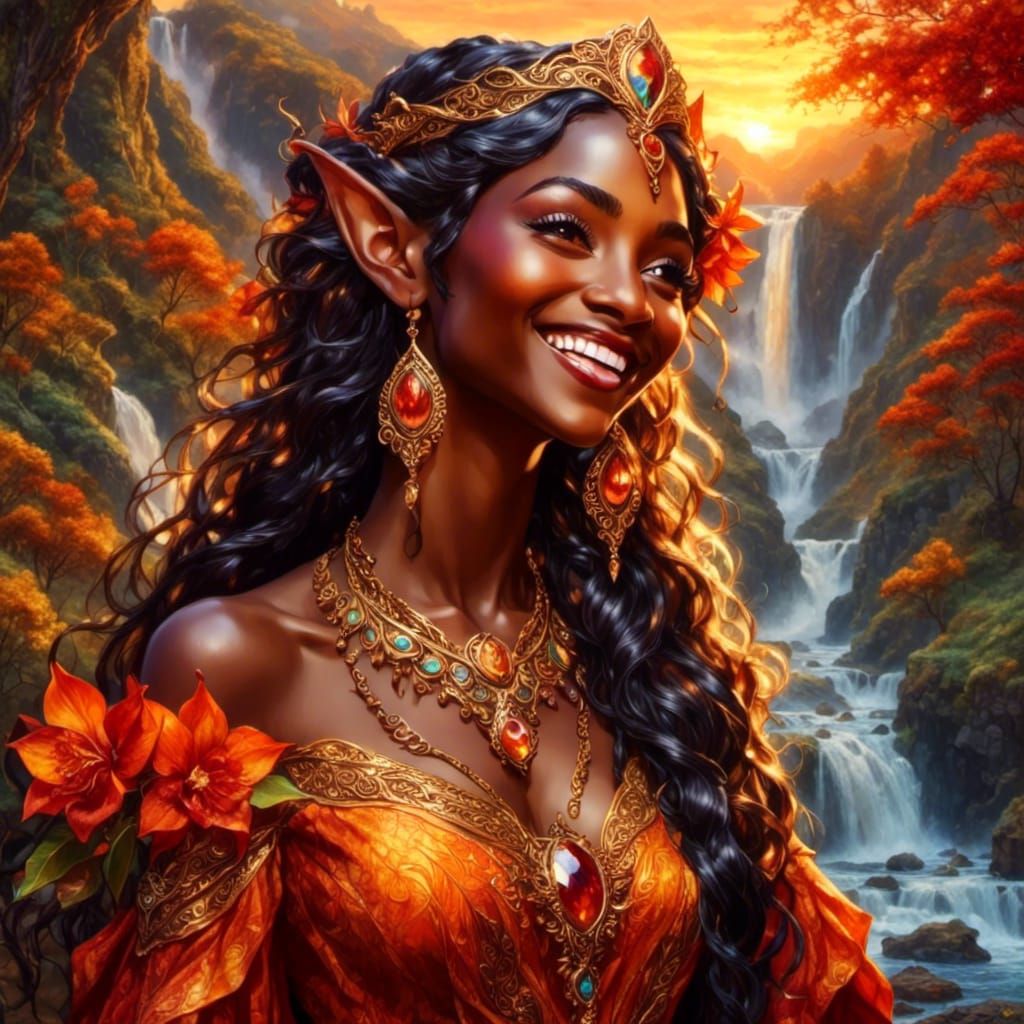 Elven Princess  by @FrancesFantasy