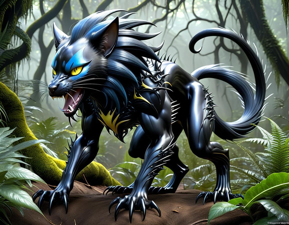 Pokémon Luxray as Venom