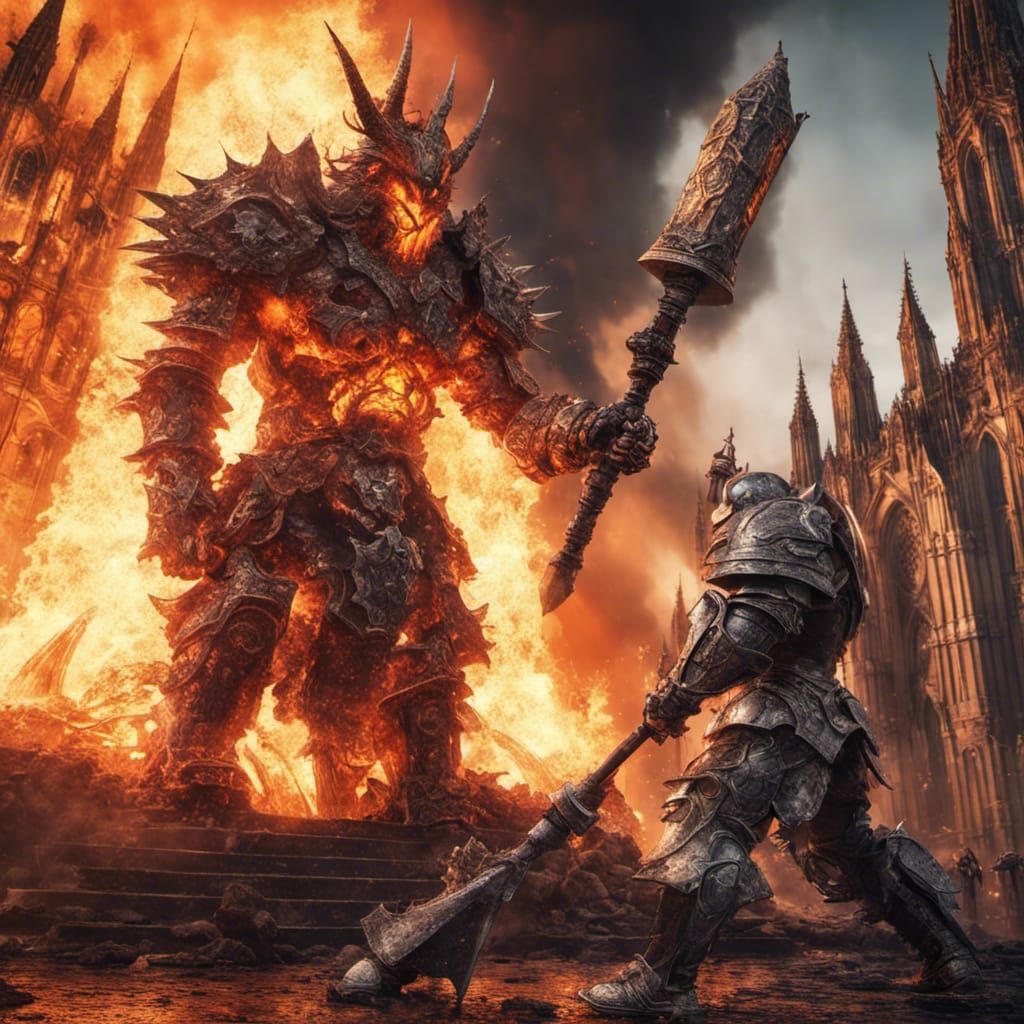 Smelter Demon in Anor Londo