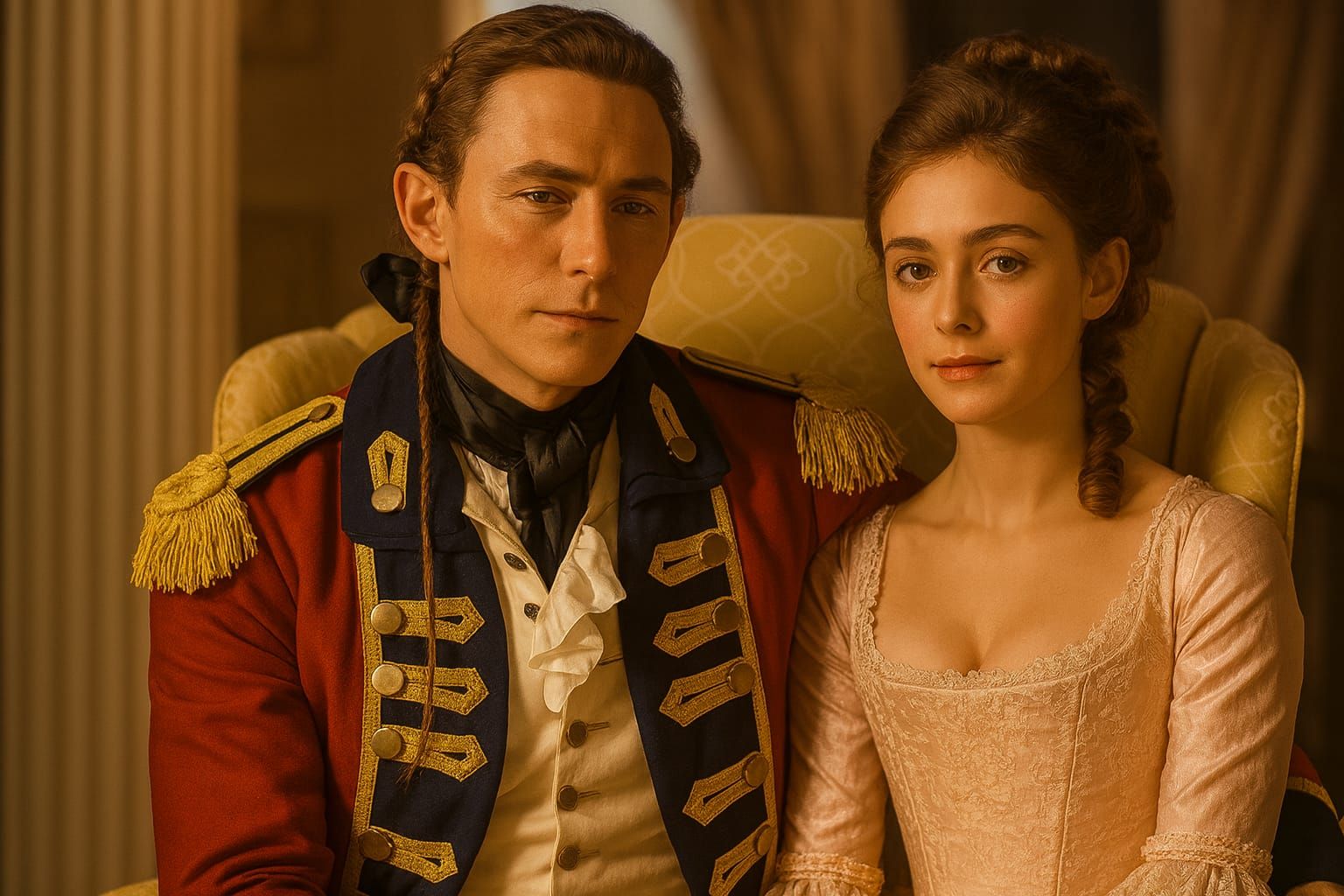 The Patriot Woman and the English Officer