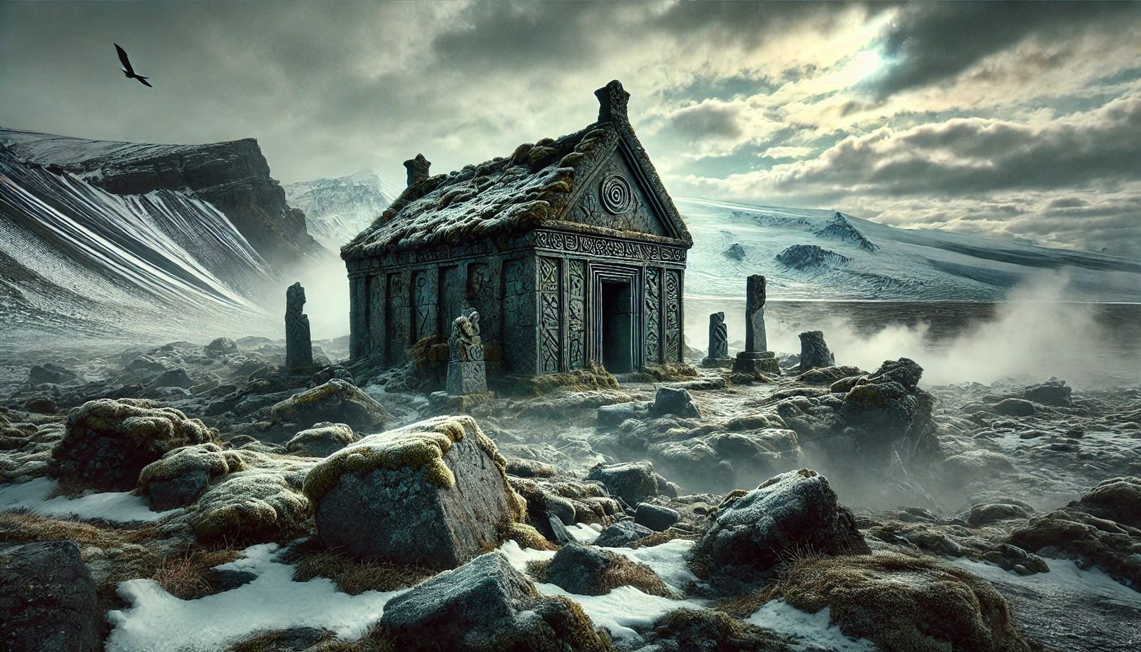 Frozen Echoes: The Lost Temple of Iceland