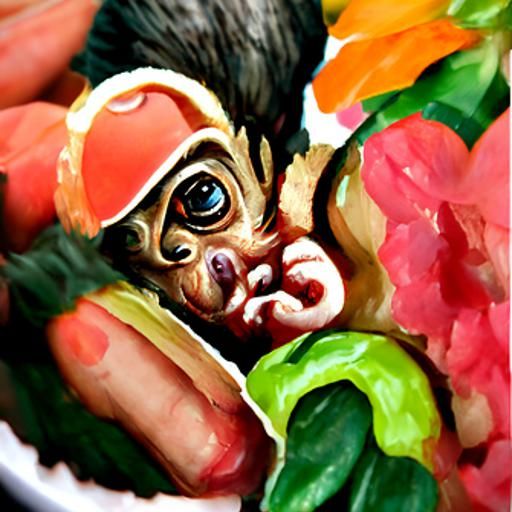 The Baby monkey