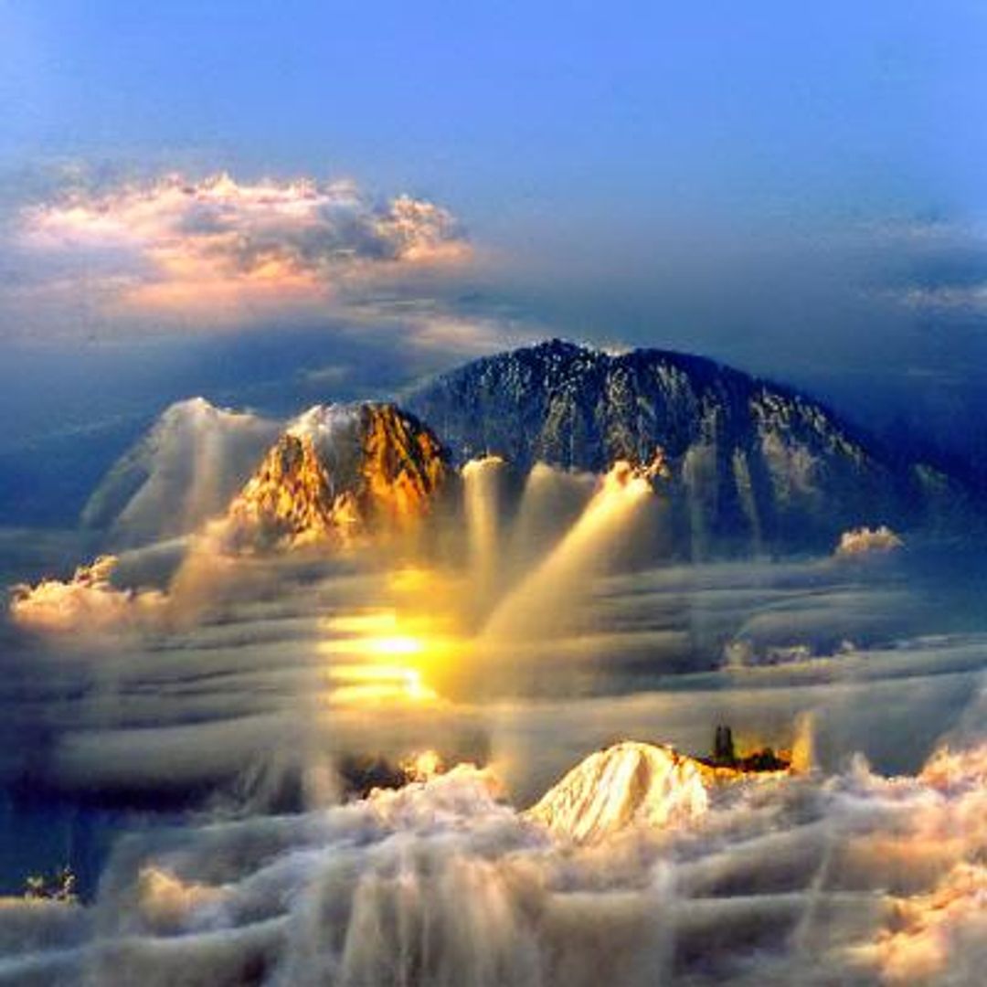 Mount Olympus at dawn AI Generated Artwork NightCafe Creator