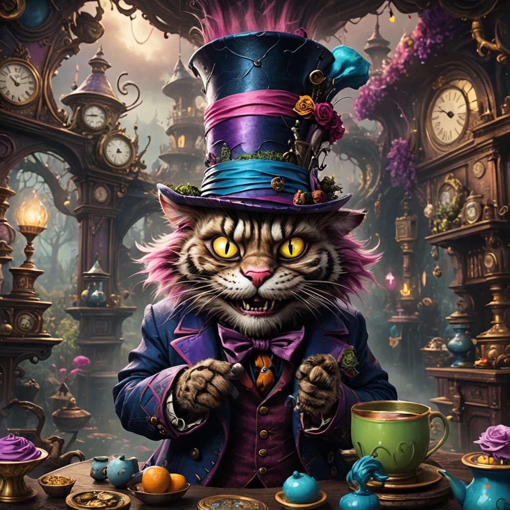Cheshire cat mad hatter