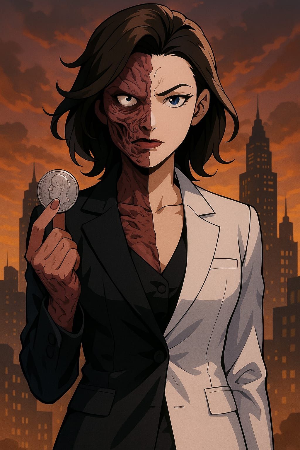 What if he was woman? - Haylee Dent Two Face