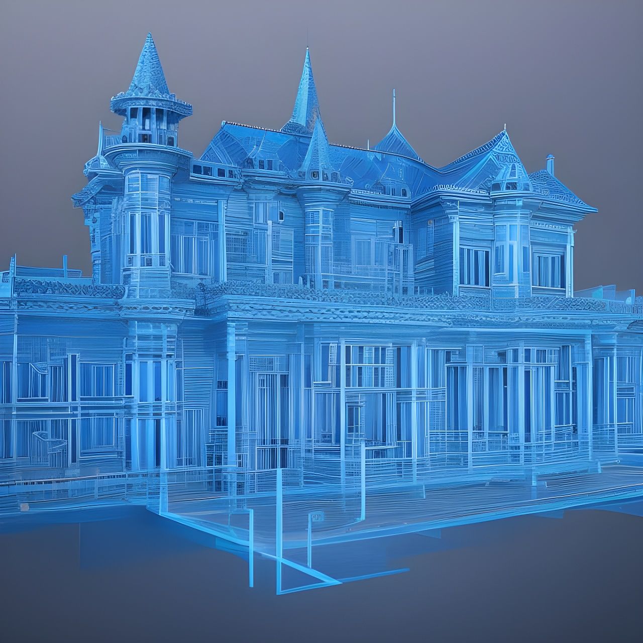 Blueprint of a Palace