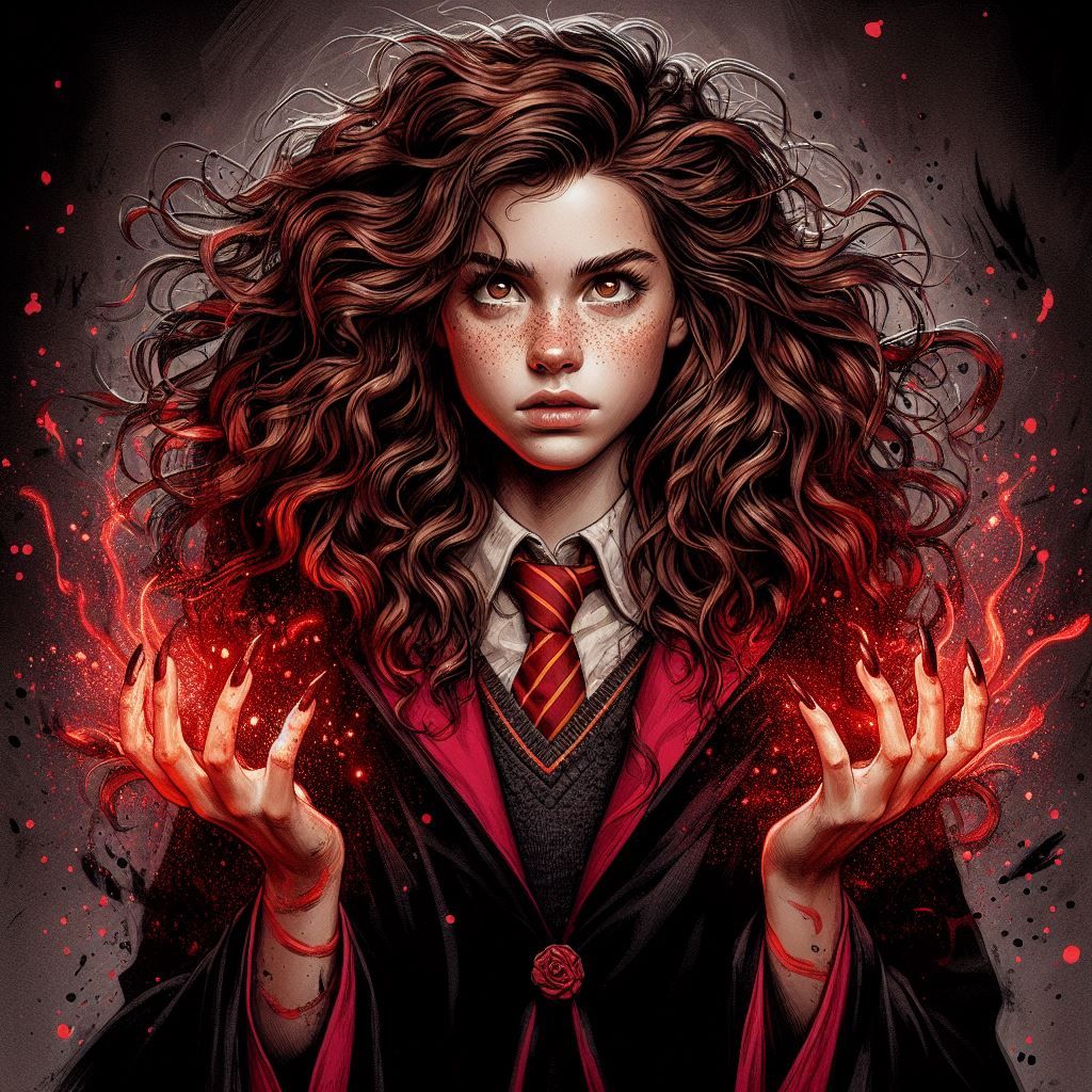Hermione Granger as Scarlet Witch