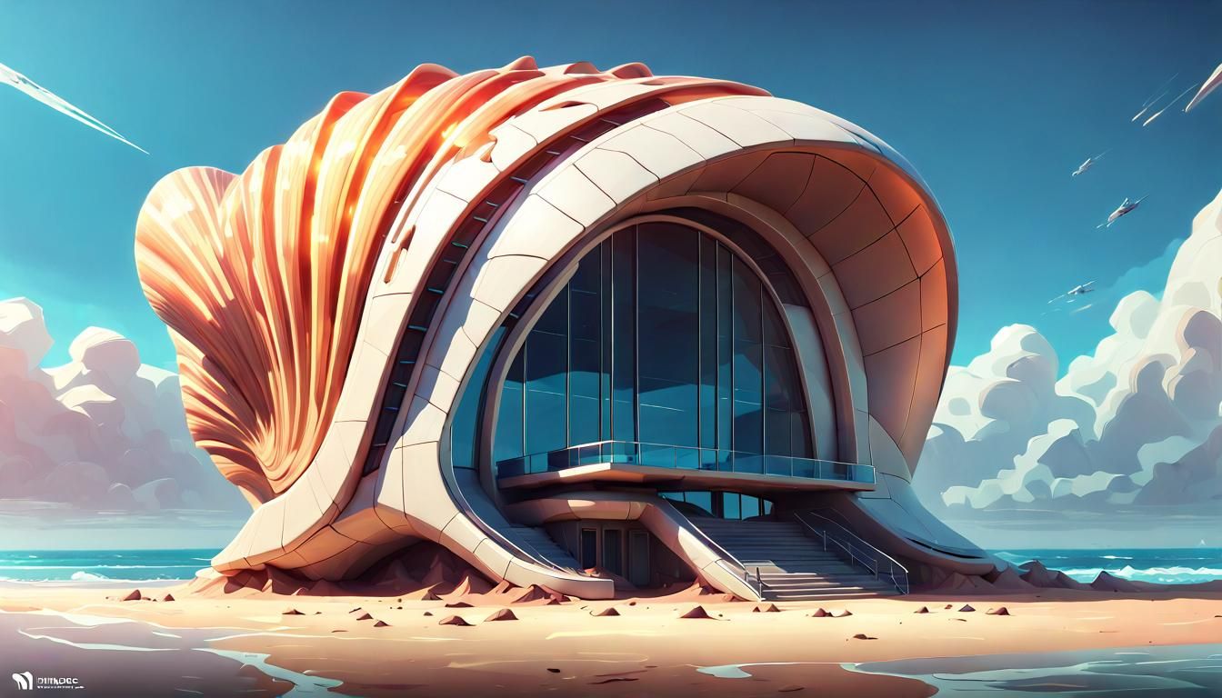 Seashell House  by @proofman