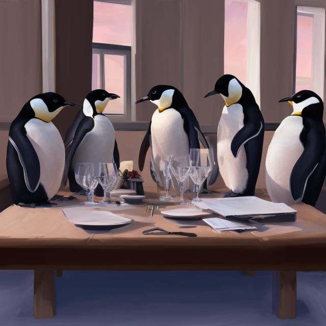Penguin Lunch Meeting