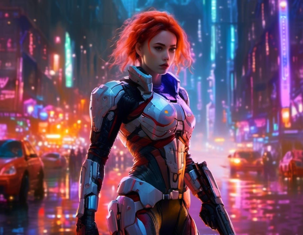 An Epic Sci Fi Rebel Girl 