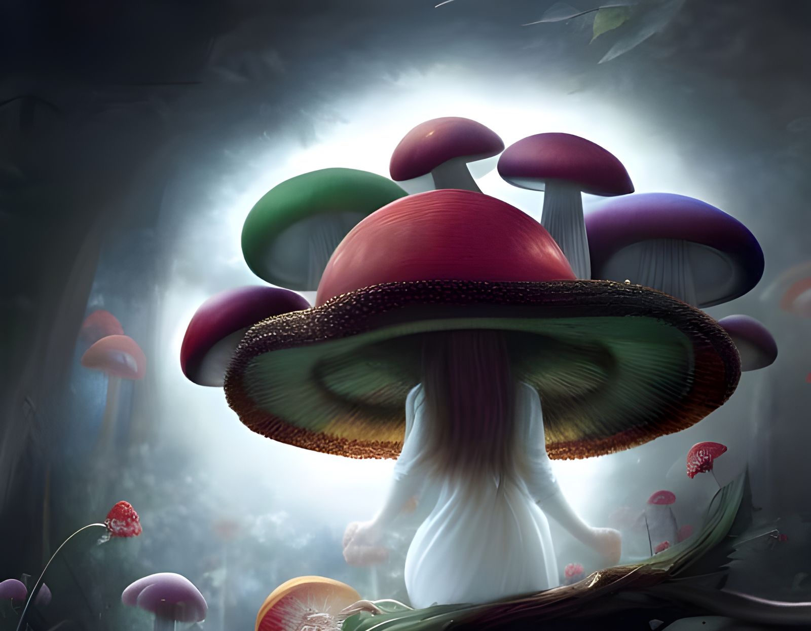 Mushroomsoul - AI Generated Artwork - NightCafe Creator