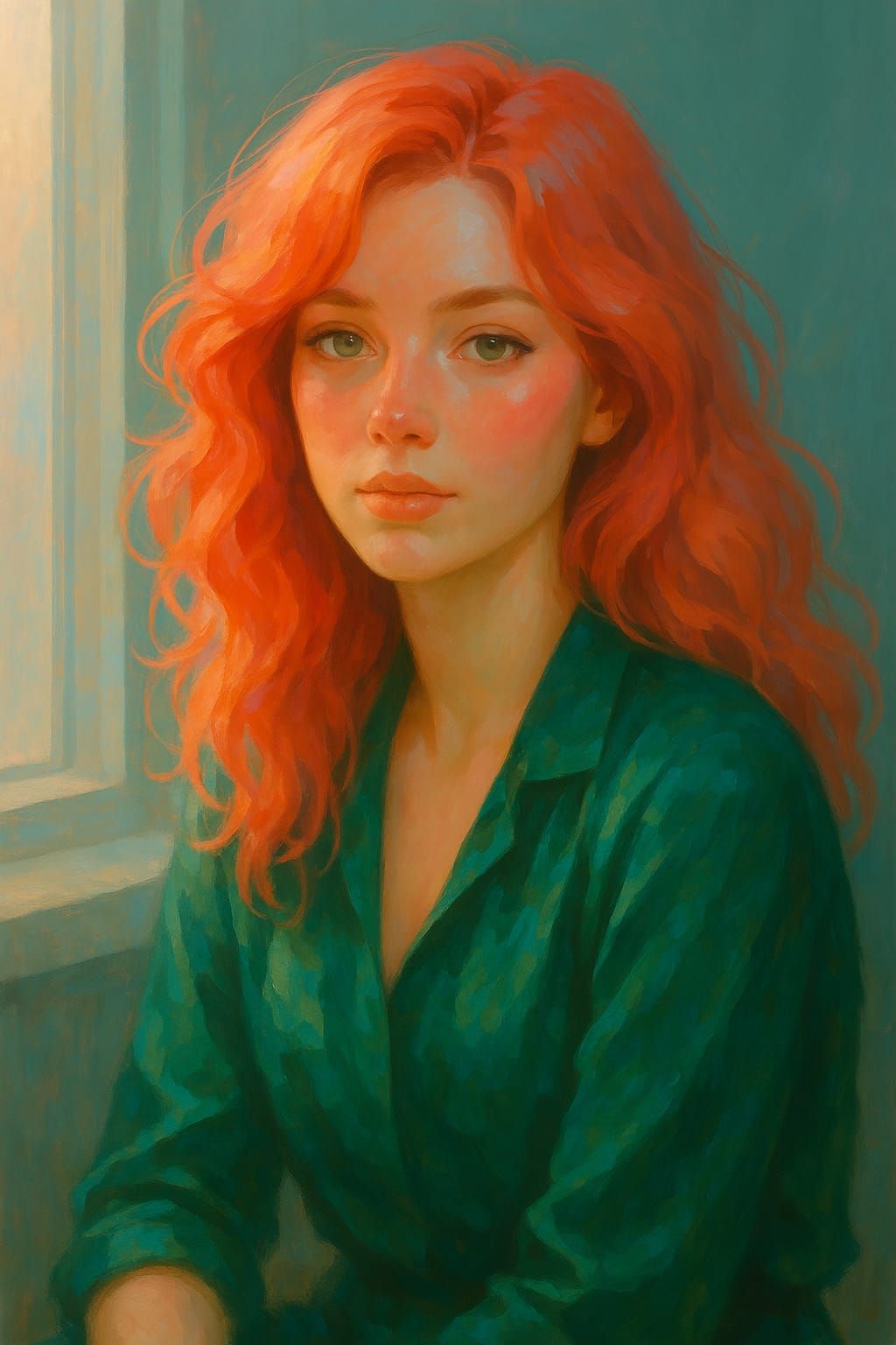 dreamy colors and refined textures