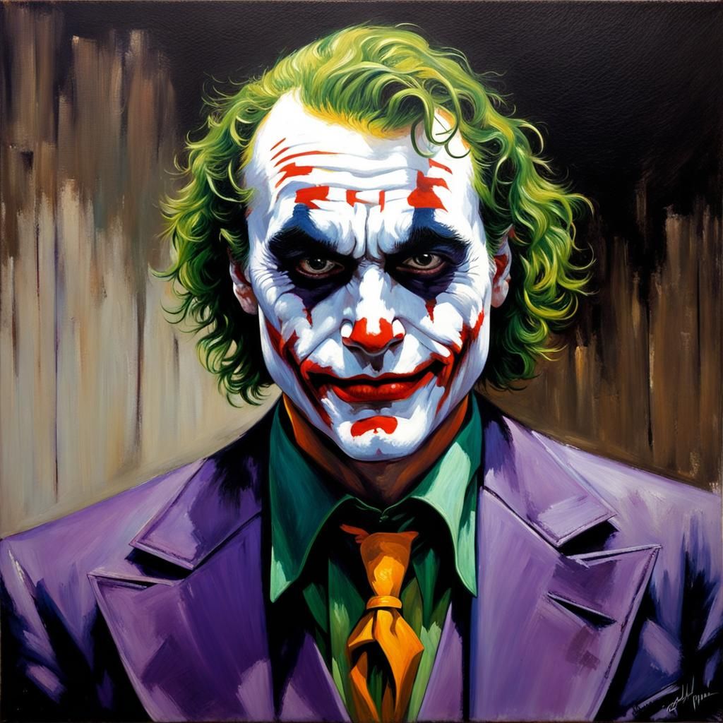 the joker - AI Generated Artwork - NightCafe Creator